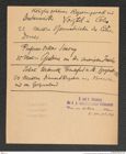 k.k. naturhistorisches Hofmuseum, Intendanzakten 1885-1896 (Hauer), Aktenzahl Z.206/1891, Seite 1